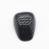 IKUESM 1pcs Carbon Fiber Car Shift Knob Shift Lever Handle