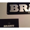 Brabus Logo Euro License Plate Made By Brabus in Germany