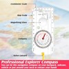 Navigation Compass Scout Compass Orientation Run Compass Lightweight Hiking Compass