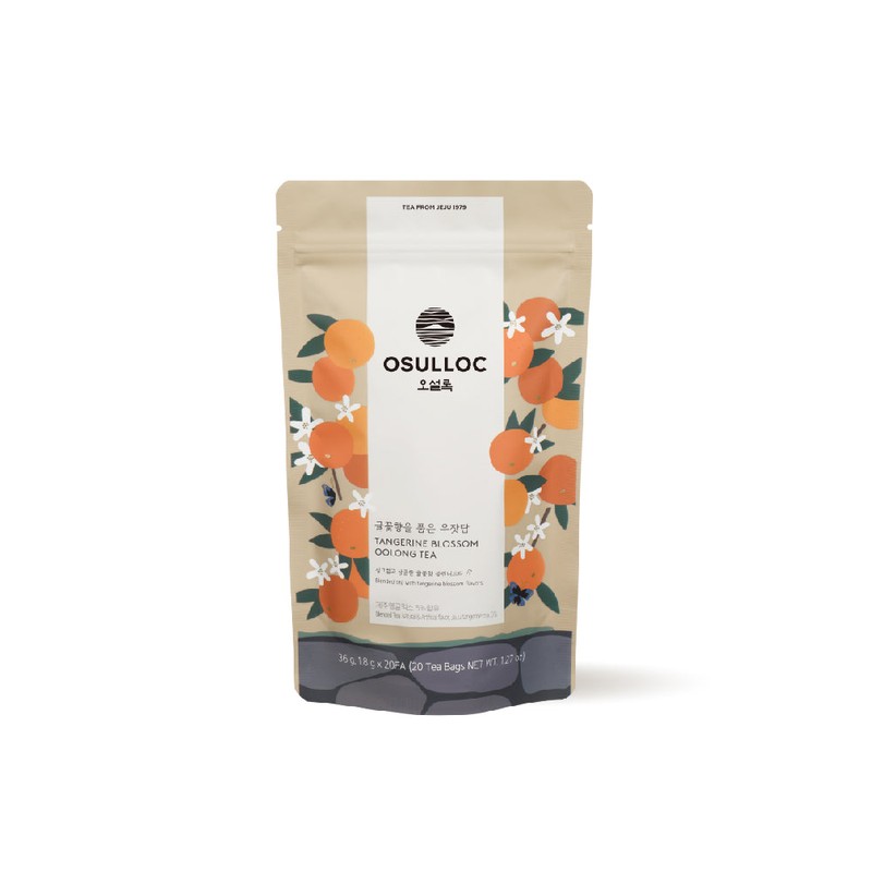 OSULLOC Tangerine Blossom Oolong Tea (20 count)