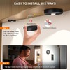 MEKKLEON Puck Lights With Remote Control - Rechargeable, Wireless Under