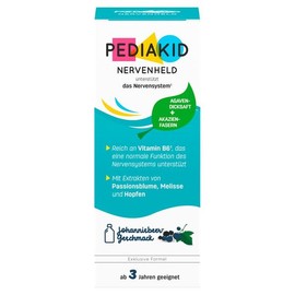 페디아키드 PEDIAKID 비타민 B6 시럽 Nervenheld 125ml PEDIAKID Vitamin B6 Syrup Nervenheld 125ml