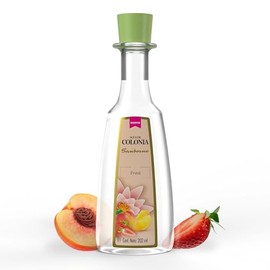 Aroma frutal de larga duracin y sensacin de frescura todo el da. Diseada con ingredientes naturales, ideal para pieles sensibles. Botella con 202ml.