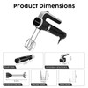 2-In-1 Hand Mixer Immersion Blender Electric Handheld, Portable Hand Blender