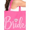 Giant Canvas Bride Tote Bag - 18" x 14" Diamond