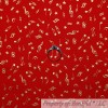 Michael Miller Fabric BonEful FABRIC FQ Cotton Quilt Red Gold