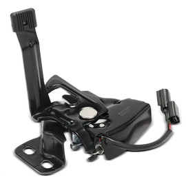 A-Premium Hood Latch Lock Compatible with Honda Civic 2006-2011, Front Hood Lock Engine Bonnet Latch Assembly for Model with Alarm System