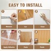 EYAYEN Natural Bamboo Wall Panel for Interior Wall Decor, Pole