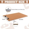 Clipboards, PANDRI 16 Pack Hardboard Office Clipboards, Low Profile Clip,