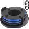 SPARES2GO Line Spool Cover compatible with Qualcast GT2518 GT2518X GT2551