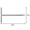 TONE THW-10 T-Shaped Hexagon Wrench with 2 Sides 0.4 inches