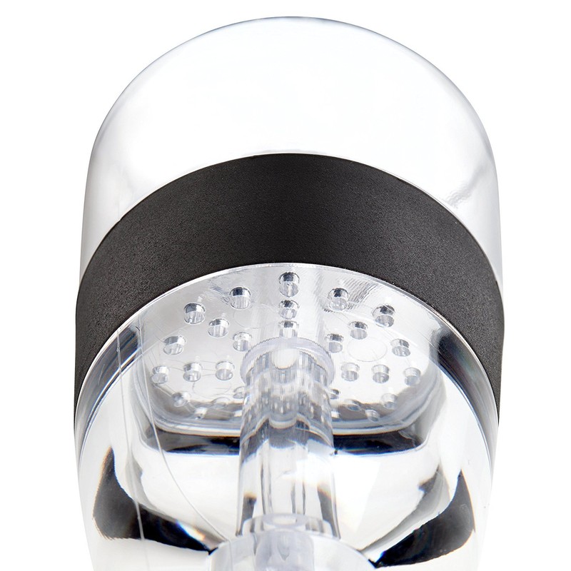 Vinluxe PRO Wine Aerator, Diffuser, Pourer, Decanter - Black -