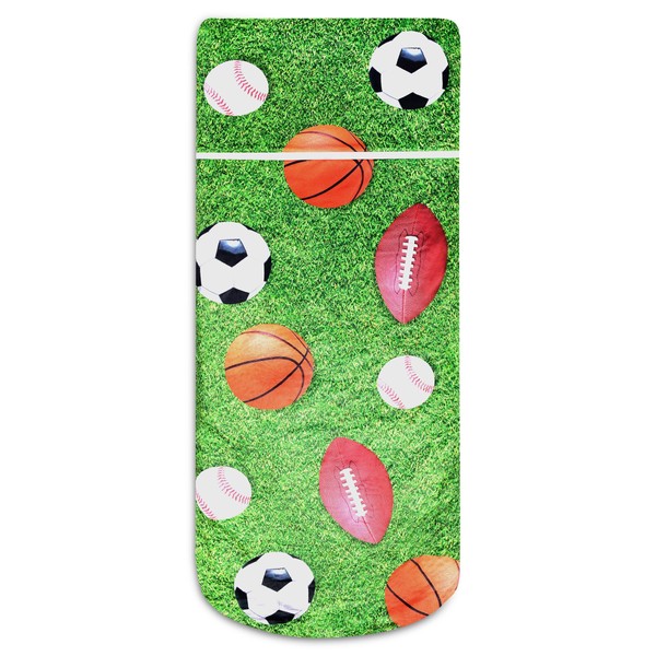 iscream Glow in The Dark 70" x 28.5" Faux Sherpa-Lined