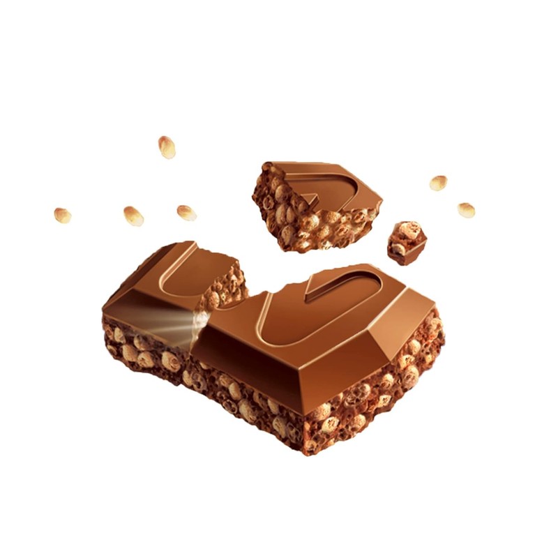 N estle Crunch Chocolate Bar 100g/3.52oz (Pack of 3) Shipped