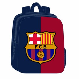 Safta FC Barcelona 3D Nursery Backpack 3D Adaptable to the Pushchair Easy Cleaning Ideal for Children of Different Ages Comfortable and Versatile Quality and Resilience 22 x, Blue/Grenade, M, Casual