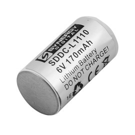 Synergy Digital Dog Collar Batteries, Compatible with Pet Stop Invisible Fence 700 7K Dog Collar, (Lithium, 6V, 170 mAh), Pack Includes: 5 x SDDC-L1110 Batteries