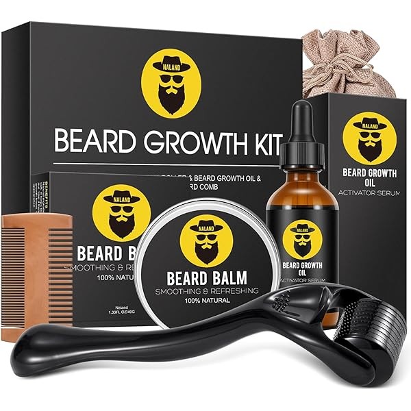 Beard Growth Kit - Beard Kit for Men with Beard