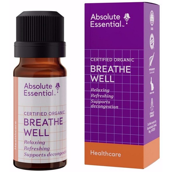 Absolute Essential Breathe Well - Certified Organic 10ml