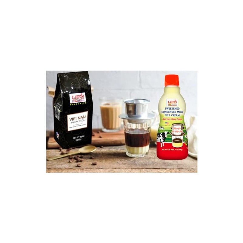 1 Pack - Lee's Coffee - Sweetened Condensed Milk Full