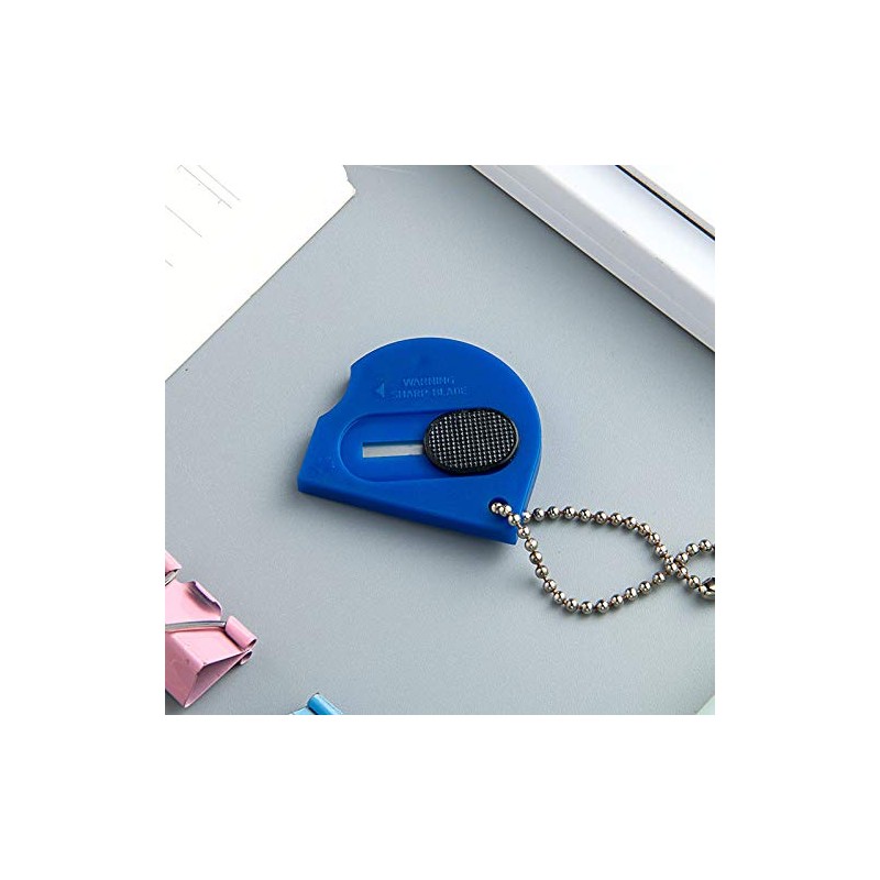 18 pack Mini Portable Utility Office Keychain with auto Retractable