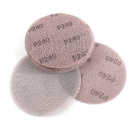 Kcmell 20PCS 150mm Mesh Sanding Discs 240 Grit, 6 Inch Hook and Loop Sanding Pads, Dust Free Disc Anti-Blocking Long-Lasting Sharp Sandpaper for Car Wood Furniture Floor