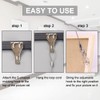 10 Pack Picture Rail Hanging System Picture Hanging Hardware Kit,
