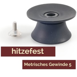 Kerafactum® – 2 Replacement Handle Lid Cover Universal lid handle Replacement Handle Knob – Suitable for Glass Lid