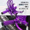 RACEAST Foot Pegs, Step Bar, Bike Step, Tandem Step Pedal,