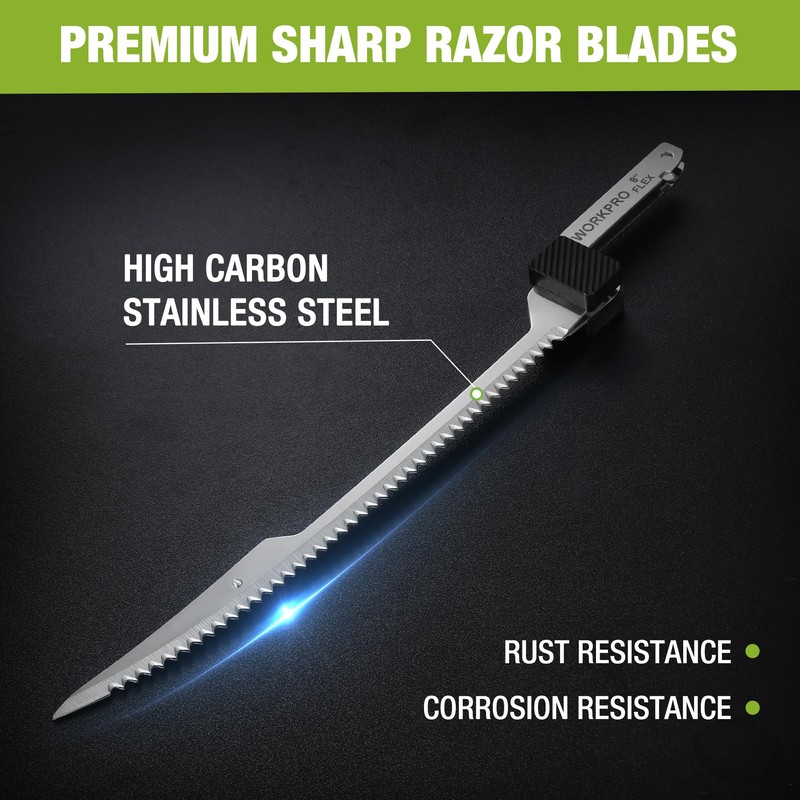 WORKPRO 8" blades for 12V Electric Fillet Knife (W125223AE)