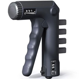 FitBeast Grip Strengthener Forearm Strengthener Hand Grips Strengthener - Adjustable Resistance 10-130LBS - Color: Counting-Black