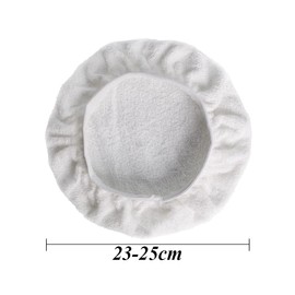 Pamtns Polishing Hood Set of 6 Polishing Hood 230-250 mm Polishing Hood Car Polishing Hood Set Polishing Caps Cotton Polishing Hood Set Wool Hood Polishing Disc Polishing Plate for Car Polishing