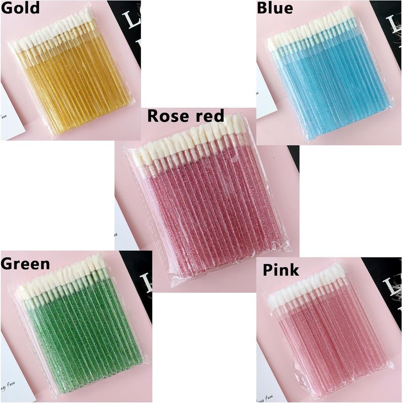 Set of 500 Disposable Lip Brushes, BetterJonny 3.5 inches (9