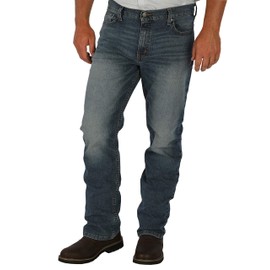 George Clothing Men's Bootcut Jean (Medium Wash, 34x34)