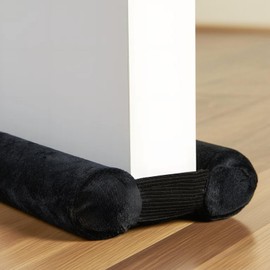 Yieldranger Under Door Gap Filler,Door Draft Stopper for Bottom of Doors,Weather Stripping Door Bottom Seal,Adjustable Door Sweep Draft Seal Block Dust,Light, Hot Air and Drafts,30" to 36" Black
