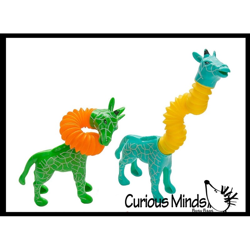 Not Specified Set of 4 Cute Giraffe Neck Pull and