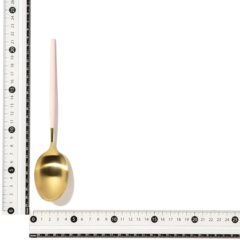 Francfranc Franc Velle Dinner Spoon Gold x Pink