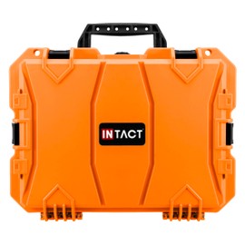 Eylar 18" Intact Series of Stacker Hard Gear Case with Foam (Orange)