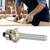 1/4in Shank Architectural Router Bit 4 Flute Round Corner Molding