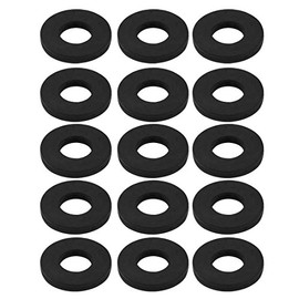 uxcell Rubber Flat Washers 22mm OD 10mm ID 3mm Thickness for Faucet Pipe Water Hose, Pack of 15