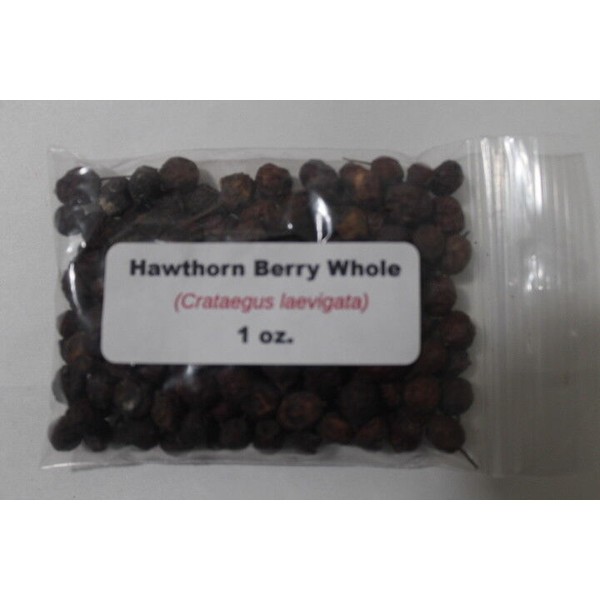 Hawthorn Berry Whole 1 oz. Hawthorn Berry Whole (Crataegus laevigata)