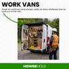 Rear Van Barn Door Awning Cover - Weather and Sun