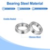 sourcing map 8pcs R1212ZZ Deep Groove Ball Bearings 1/2" ID