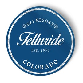 Squiddy Telluride Colorado - Vinyl Sticker for Car, Laptop, Notebook (4" Tall)