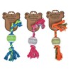 Greenbone Tennis Ball Knot Rope Pet Training Pull and Play