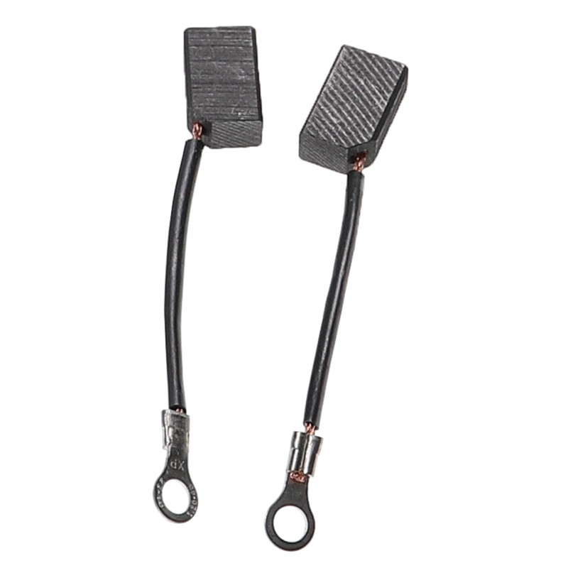 vhbw 2 x Carbon Brushes Motor Carbon Abrasive Carbon Compatible