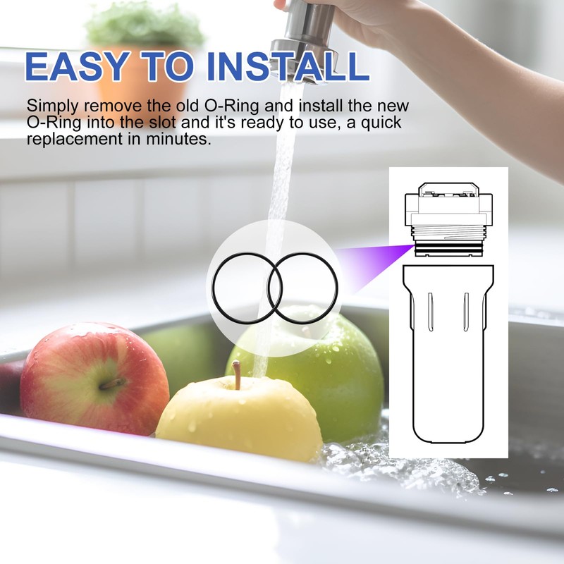OR-360B O-Rings,Replacement Orings Compatible with Culligan HF-360B Water Filter Housing