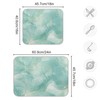 Teal Turquoise Microfiber Dish Drying Mat Large Size Cyan Mint