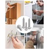 Pack of 50 Tapping Screws M5 x 20 mm, Leryati