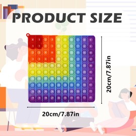 Times Tables Poster, Multiplication Tables for Kids, Maths Fidget Spinner, Can be Used to Learn Mathematical Multiplication, Suitable for Teachers and Students or Children