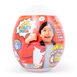 Ryan's World: Mega Micro Mystery Egg - Series 6 | Collectable Surprise Toy | For Kids Aged 3+